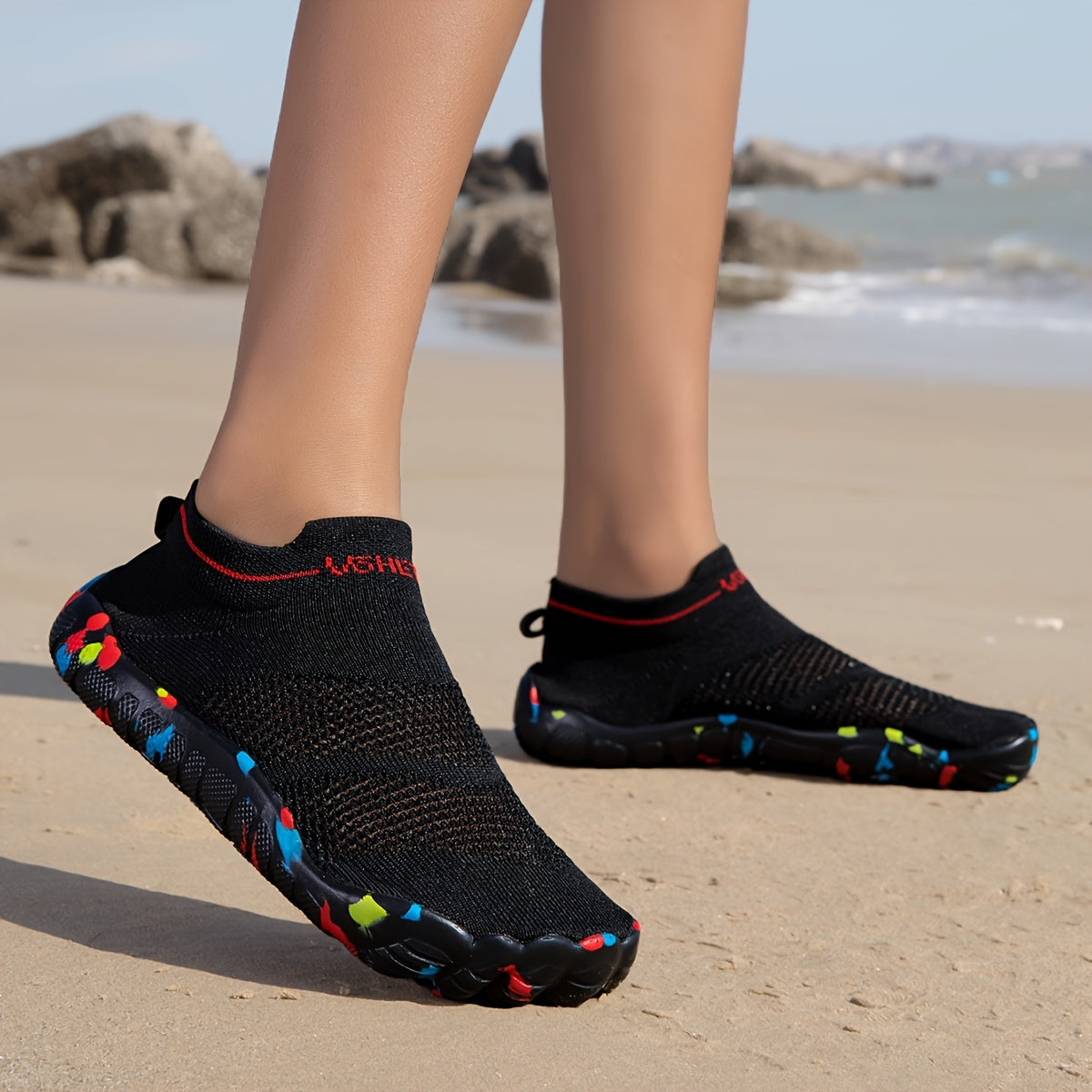 Barefoot Beach Shoe - Der atmungsaktive Aqua-Schuh für Strand, Wasser & Alltag